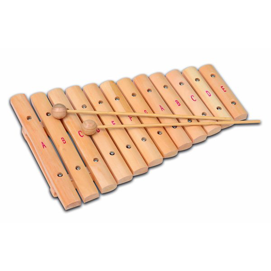 Bontempi - Wooden Xylophone with 12 notes (XLW12)