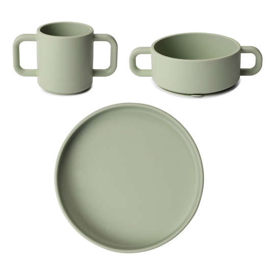 Everleigh&Me - Children Tableware Set - Olive (381038)