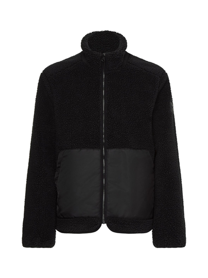 Teddy zip through -takki