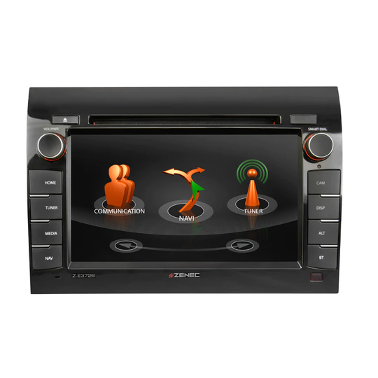Zenec Z-E3726 multimediasoitin Fiat
