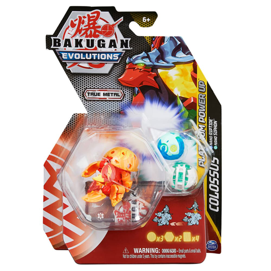 Bakugan - Diecast Power Up S4 - Colossus riptide/siphon (20135591)