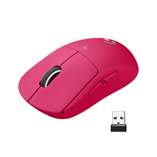 Logitech - PRO X SUPERLIGHT Wireless Gaming Mouse - MAGENTA