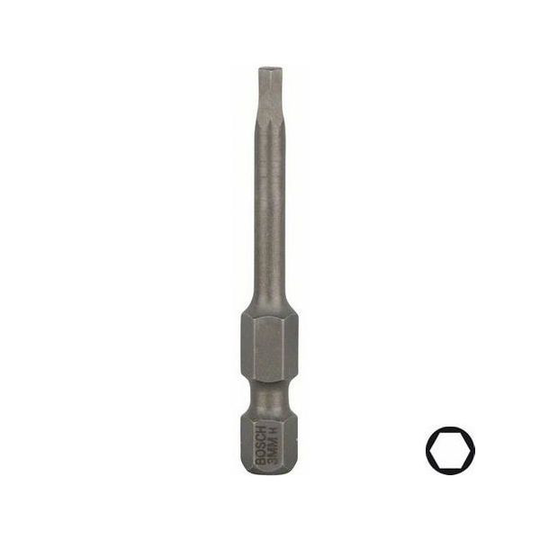 Bosch HEX Ruuvikärjet HEX3 3 kpl 49mm