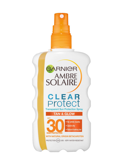 Ambre solaire clear protect bronze spf 30 -aurinkosuojasuihke 200 ml