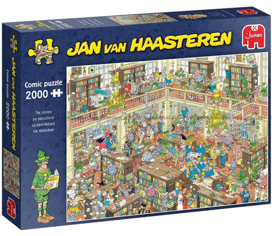 Jan van Haasteren - The Library - 2000 pcs - (20030)