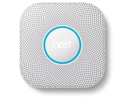 Google - Nest Protect Smart Smoke Detector With Battery