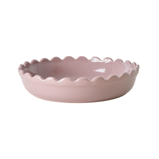 Rice - Stoneware Pie Dish - Lavender S