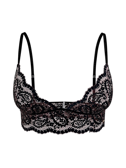 Unlined triangle bralette -rintaliivit