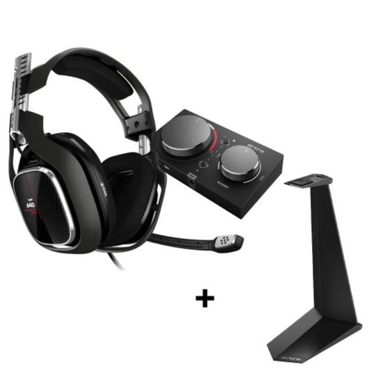 Astro - A40 TR Headset + MixAmp Pro TR for PS4&PC + Headset Stand BUNDLE