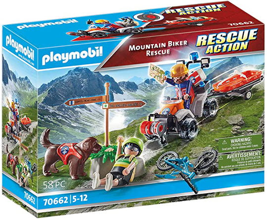 Playmobil - Mountain Biker Rescue (70662)