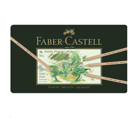 Faber-Castell - Pitt Pastel Värikynä, 36 osaa (112136)
