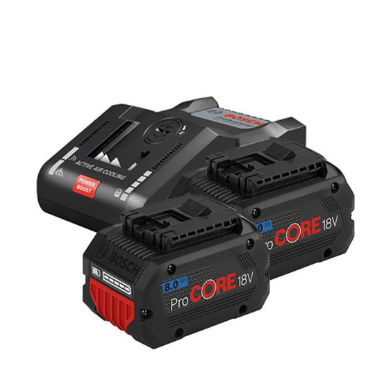 Bosch GAL 18V-160 + 8,0Ah ProCORE Latauspaketti