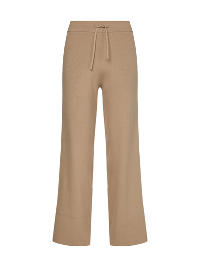 Soft rib wide leg -housut