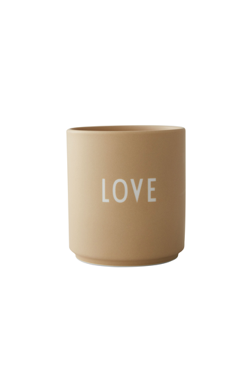 Design Letters - Favourite cups - Beige Love