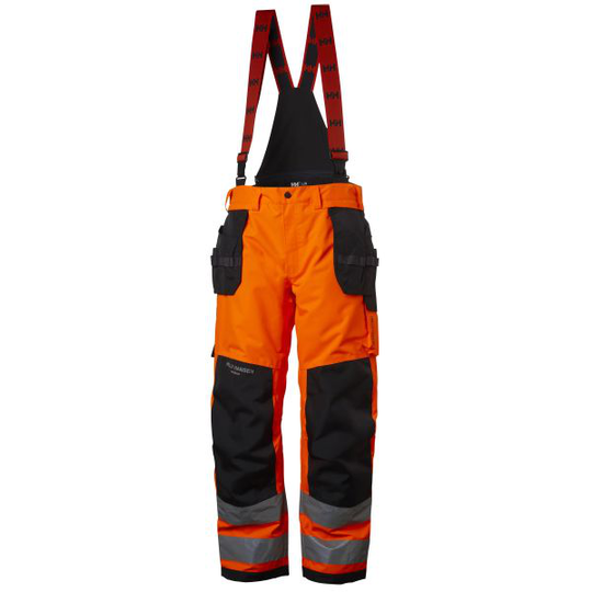 Helly Hansen Workwear Alna Shell Construction Kuorihousut heijastimet, oranssi C44