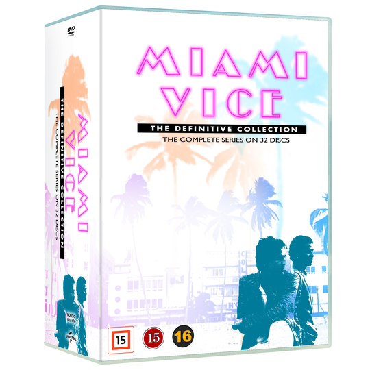 Miami Vice - The Complete Series (32 disc) - DVD