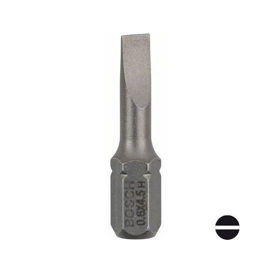 Bosch S Ruuvikärjet S0,6x4,5 3kpl 25mm