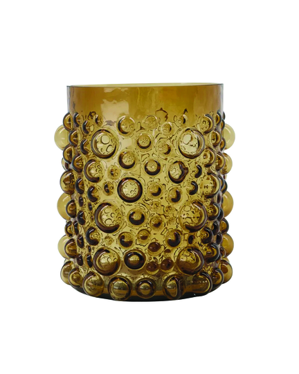 House Doctor - Foam Vase 19 cm - Amber (202100573)