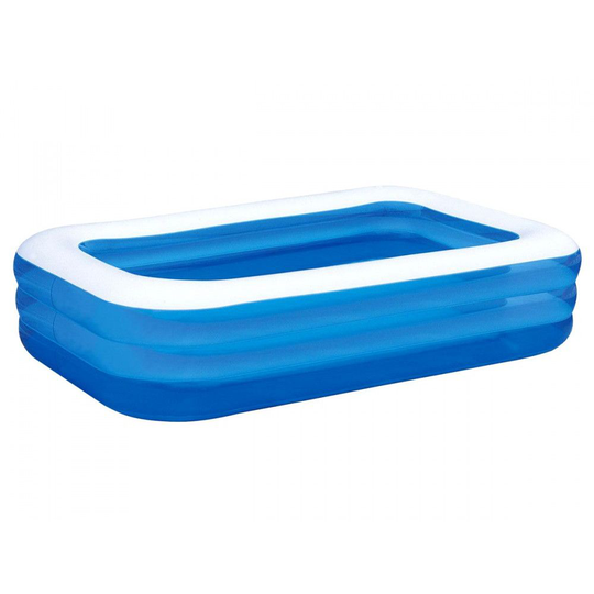 Bestway - Deluxe Blue Rectangular Family Pool 3.05m x 1.83m x 56cm (54009)