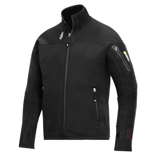 Snickers 9438 Takki musta, mikrofleece XS