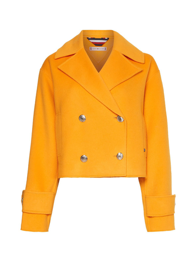 Short peacoat -villasekoitetakki