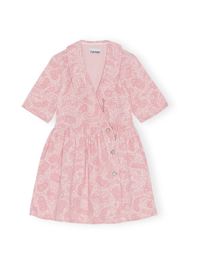 Print denim -minimekko
