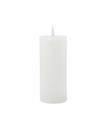 House Doctor - LED Candle , White h: 17.5 cm, dia: 7.5 cm (210070802)