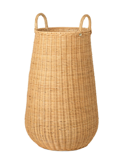 Braided laundry basket -kori 80 x 42 x 42 cm