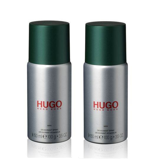 Hugo Boss - 2x Hugo Man Deodorant Spray 150 ml