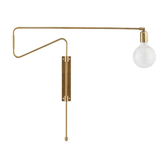 House Doctor - Swing Wall Lamp large - Brass (203660213)