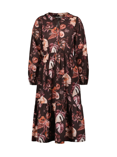 Ulrika dress, harvest poppies