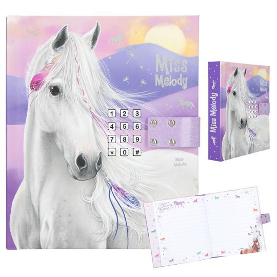 Miss Melody - Diary w/CodeΜsic - White Horses - (0412052)