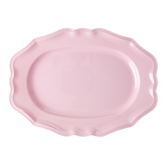 Rice - Melamine Serving Dish - Ballet Slippers Pink Large
