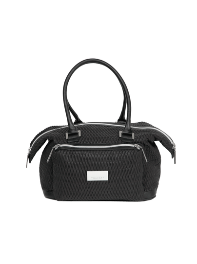 Smart bag black stretch tikkikangas käsilaukku