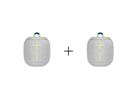 Ultimate Ears - 2x WONDERBOOM 3 - Joyous Brights Grey - Bundle
