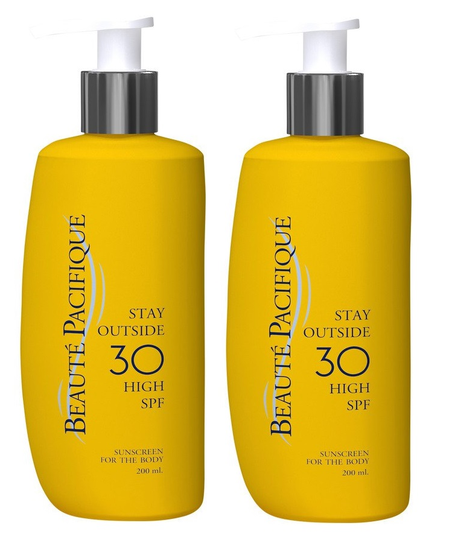 Beauté Pacifique - 2 x Stay Outside Solcreme SPF 30 200 ml