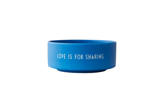 ​Design Letters - Snack Bowl - Cobalt blue