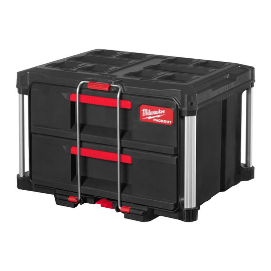 Milwaukee 4932472129 Packout Säilytyslaatikko kaksi laatikkoa