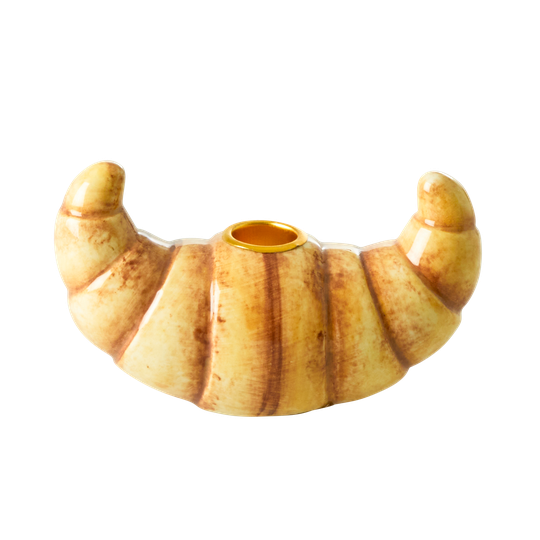 Rice - Ceramic Candle Holder - Croissant