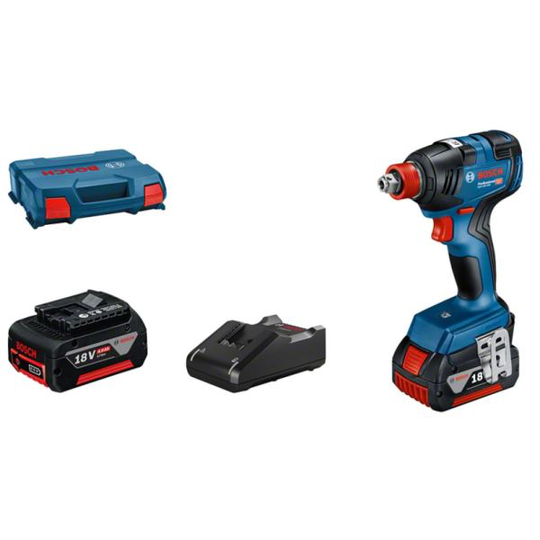 Bosch GDX 18V-200 Iskuruuvinväännin/mutterinväännin sisältää akun ja laturin