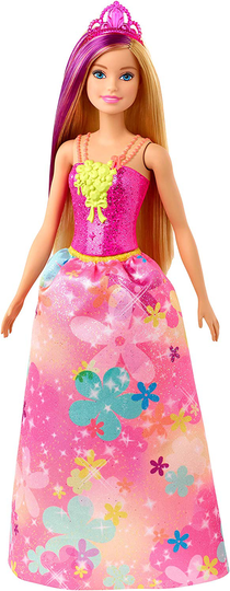 Barbie - Dreamtopia Princess Doll - Pink Tiara (GJK13)