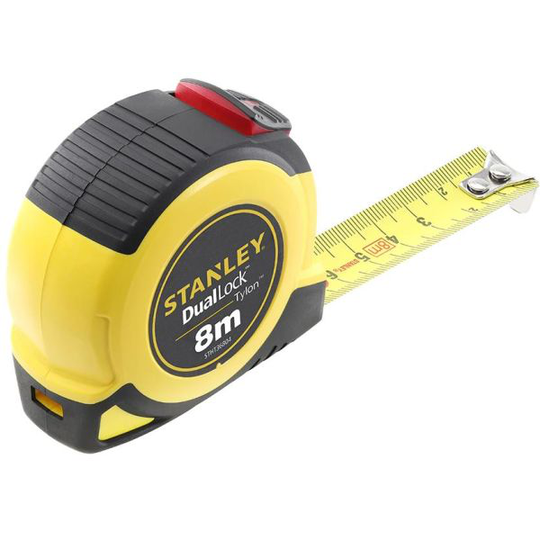 STANLEY Tylon Dual Lock Mittanauha 8 metriä