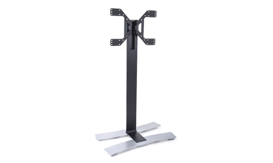 Isompi lattiajalusta 40"-85" TV-näytöille pyörillä, musta ERARD