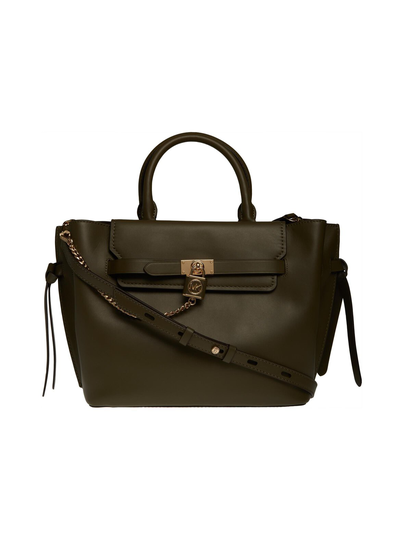 Hamilton legacy large belted satchel -nahkalaukku