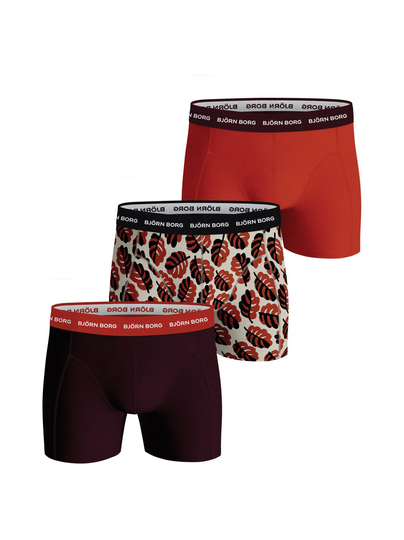 Cotton stretch -bokserialushousut 3-pack