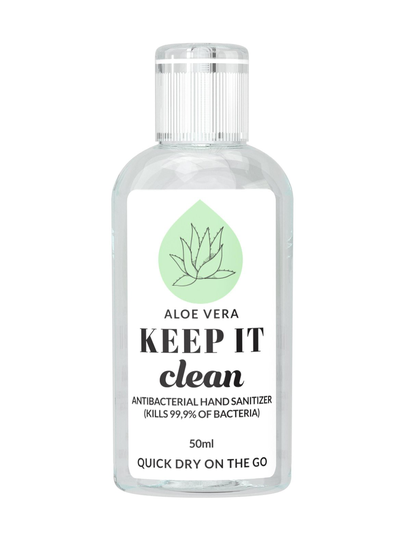 Aloe vera antibacterial hand​ sanitizer -antiseptinen käsigeeli 50 ml
