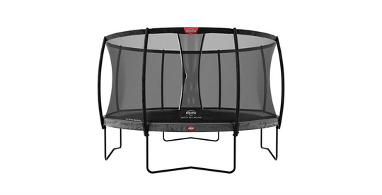 BERG - Champion 380 Trampoline + Deluxe Safety Net - Grey (35.42.93.02)