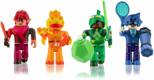 Roblox - 4 Figures Polyhex Wheatlies - Super Doomspire (980-107870)