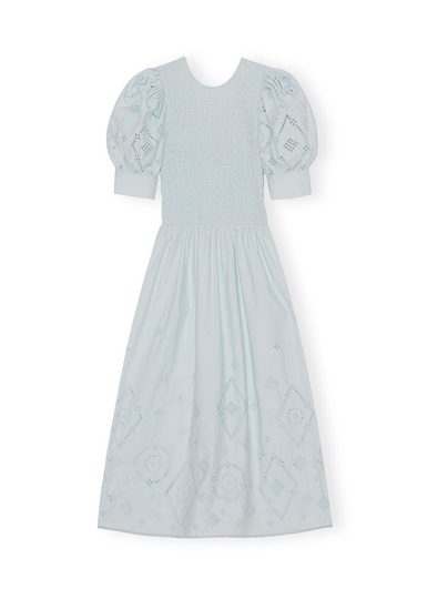 Broderie anglaise -mekko