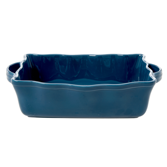 Rice - Stoneware Oven Dish - Dark Blue L